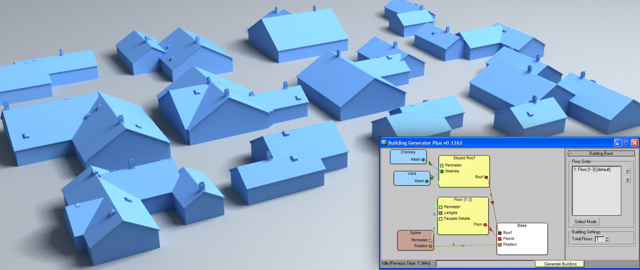 Building generator. Building Generator 3d Max. How to create procedural building Generator in modo. Rebuilt Generator. Random Builder.